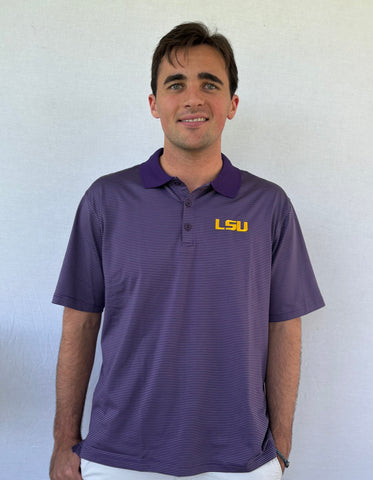 LSU Mens Performance Polo