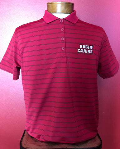 UL Mens Performance Polo Red/White