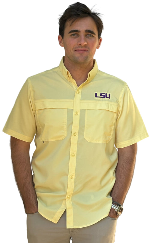 LSU Mens Fishing Shirt
