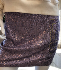 LSU Sequins Skirt