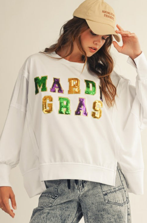 Oversized French Terry Sweatshirt