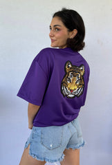 Baseball Jersey with Pearls