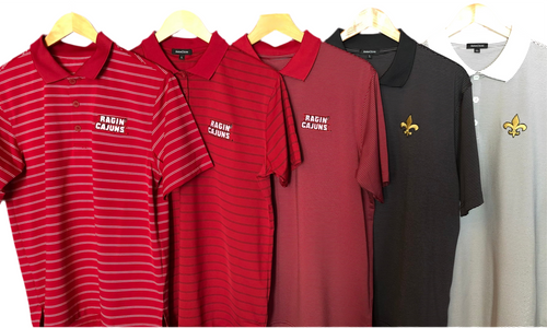 UL Mens Performance Polo White/Charcoal