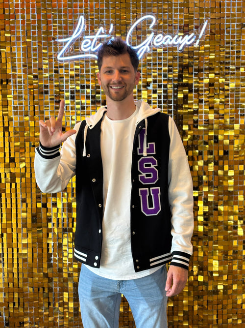 Varsity Sweater Jacket