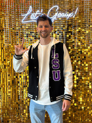 Varsity Sweater Jacket