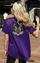 LSU baseball Jersey with Tiger back