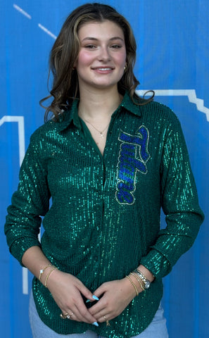 Tulane 1/4 Zip