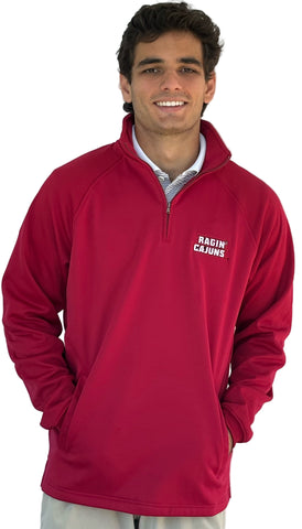 UL Mens Performance Polo Red/White
