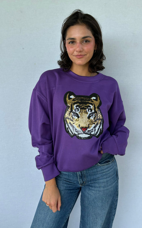 Scuba with Sequins Tiger